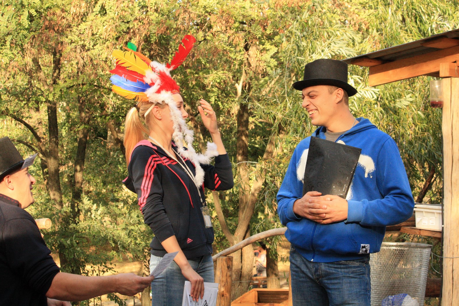 индейцы договариваются с губернатором ямайки