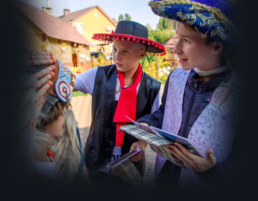 Живий квест в дитячому таборі в Харкові.